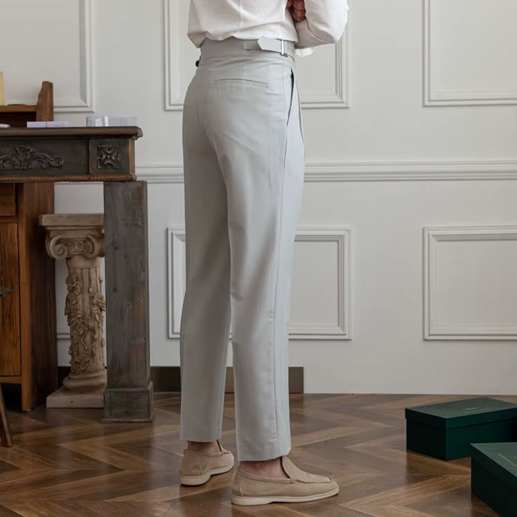 CAPRIOLI PLEATED TROUSERS