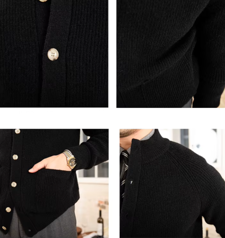 CARLOS KNITTED CARDIGAN