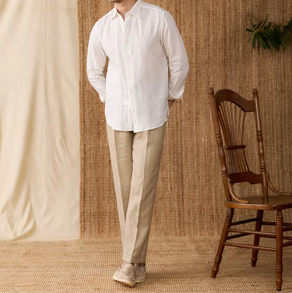 GRECO LINEN SHIRT