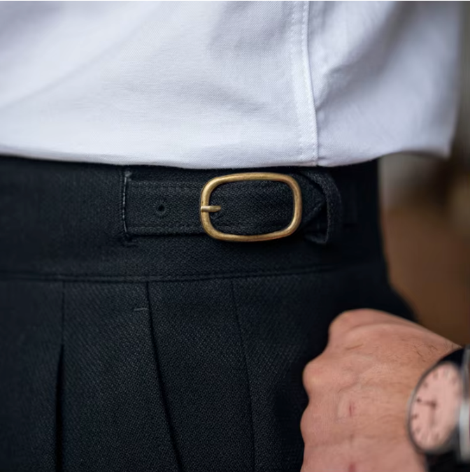 PANTALON À PLIS MARCO