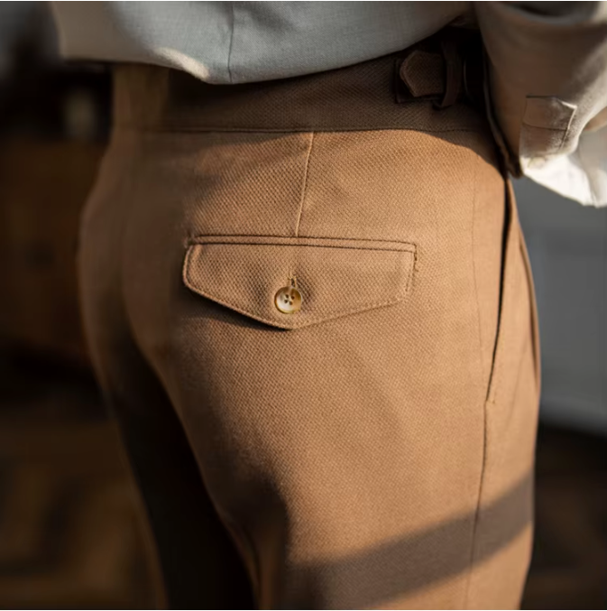 PANTALON À PLIS MARCO