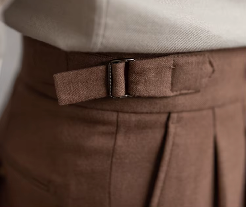 MERCADO PLEATED TROUSERS