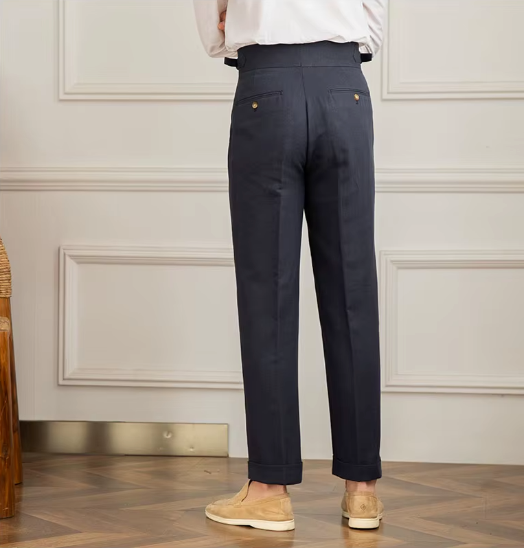 PALERMO PLEATED TROUSERS