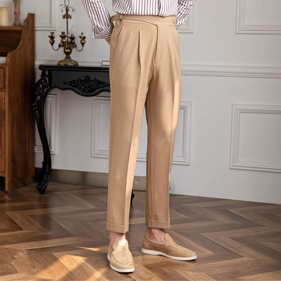 PETTINI PLEATED TROUSERS