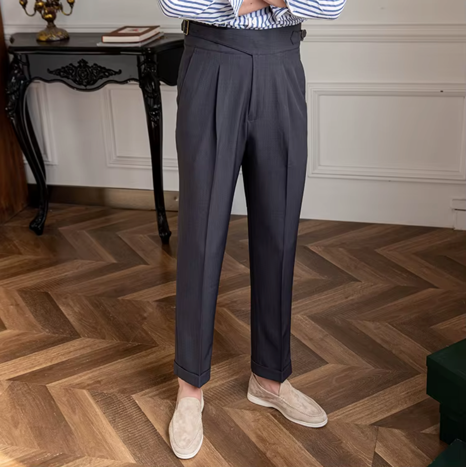 PETTINI PLEATED TROUSERS