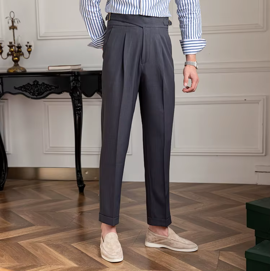 PETTINI PLEATED TROUSERS