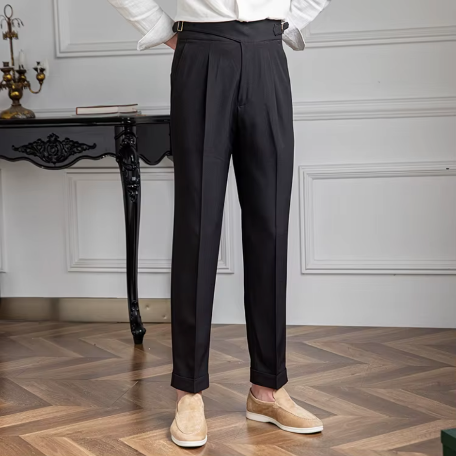 PETTINI PLEATED TROUSERS