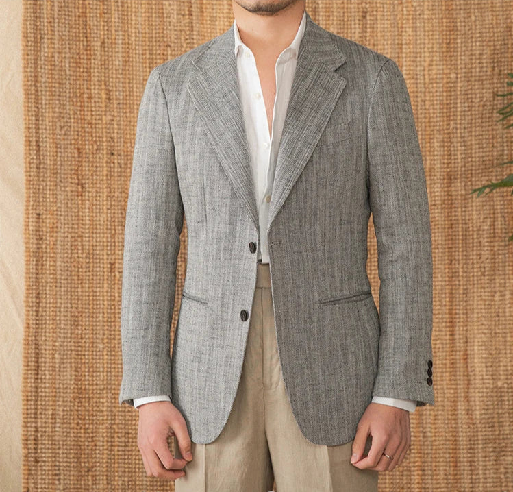 VARESE HERRINGBONE JACKET