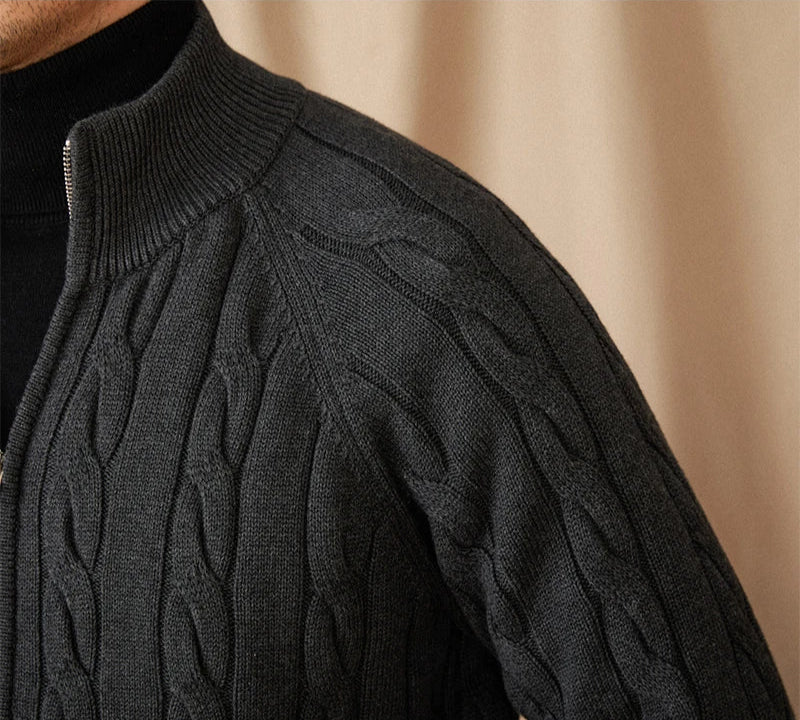 POSTINO ZIP SWEATER