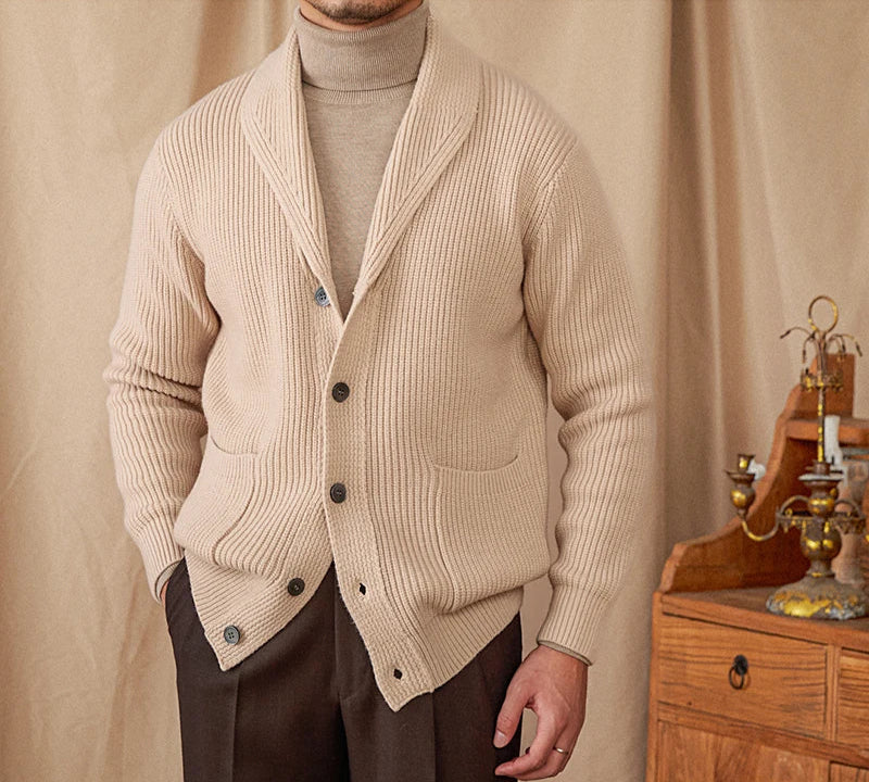 LUCCA KNITTED CARDIGAN