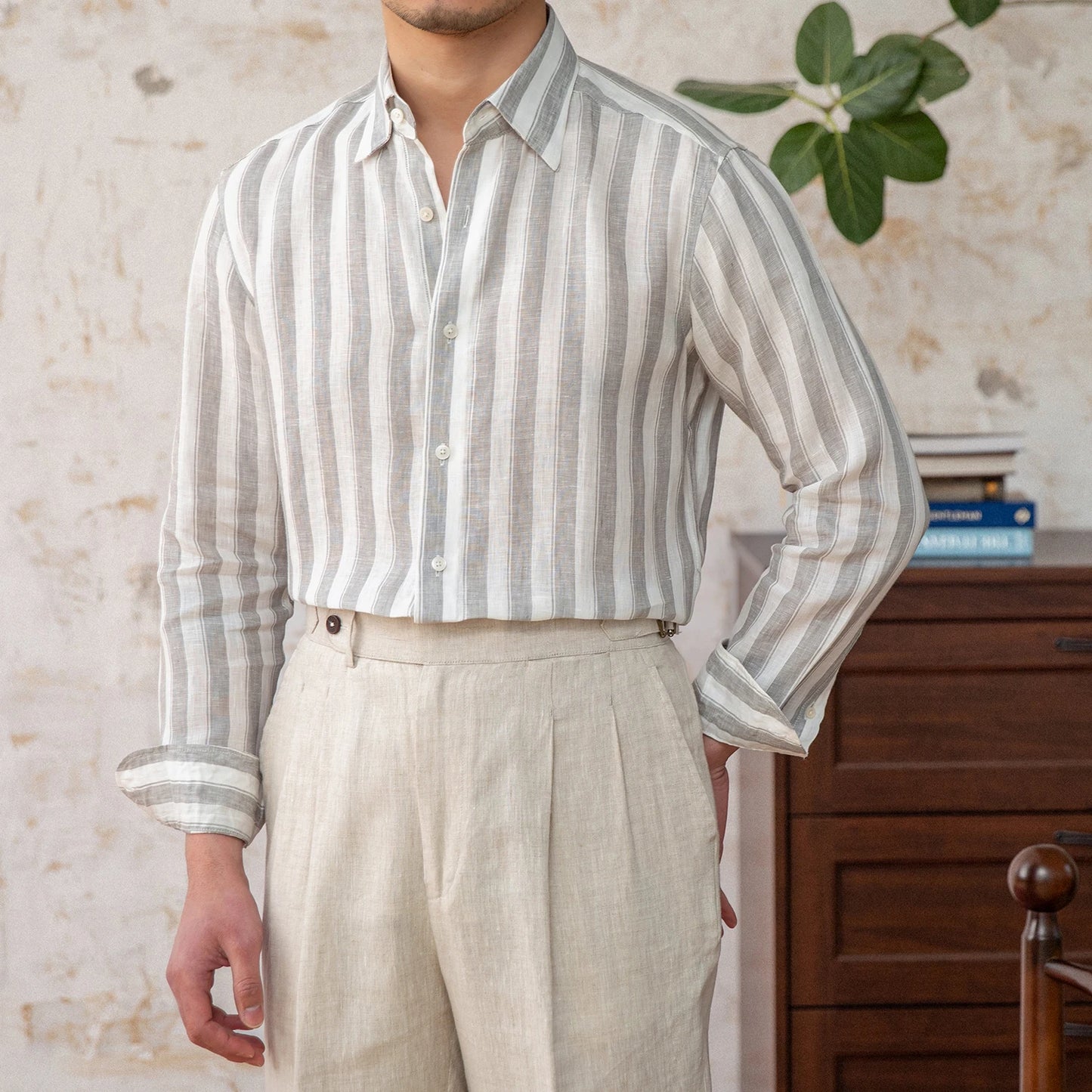 GENOVA STRIPED SHIRT