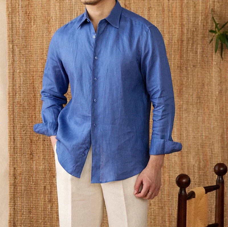 GRECO LINEN SHIRT