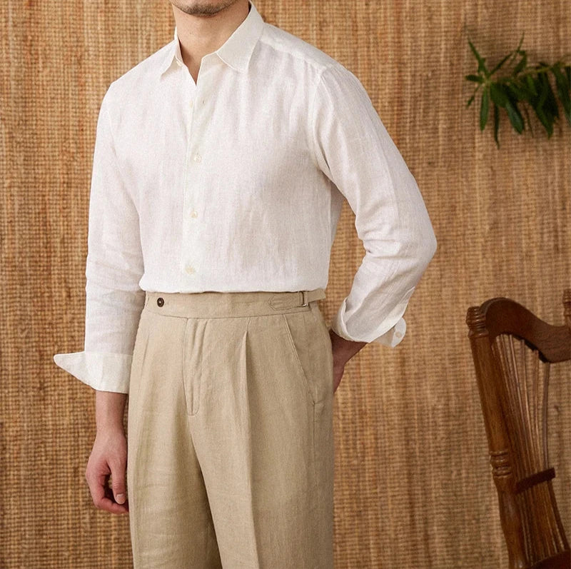 GRECO LINEN SHIRT