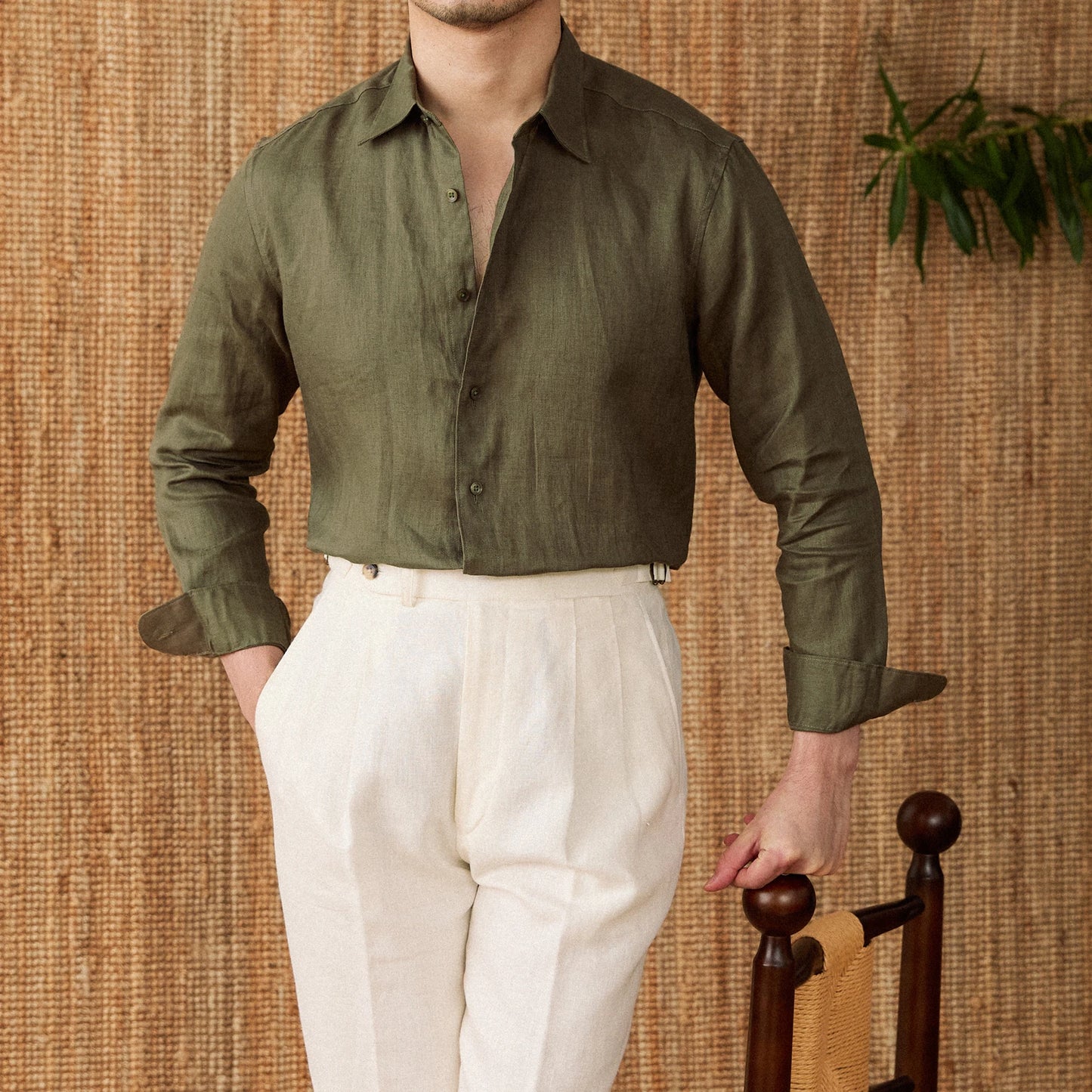 GRECO LINEN SHIRT