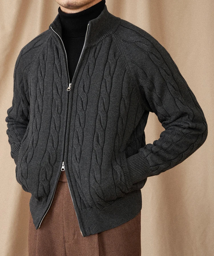 POSTINO ZIP SWEATER