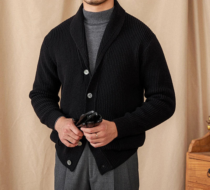 LUCCA KNITTED CARDIGAN