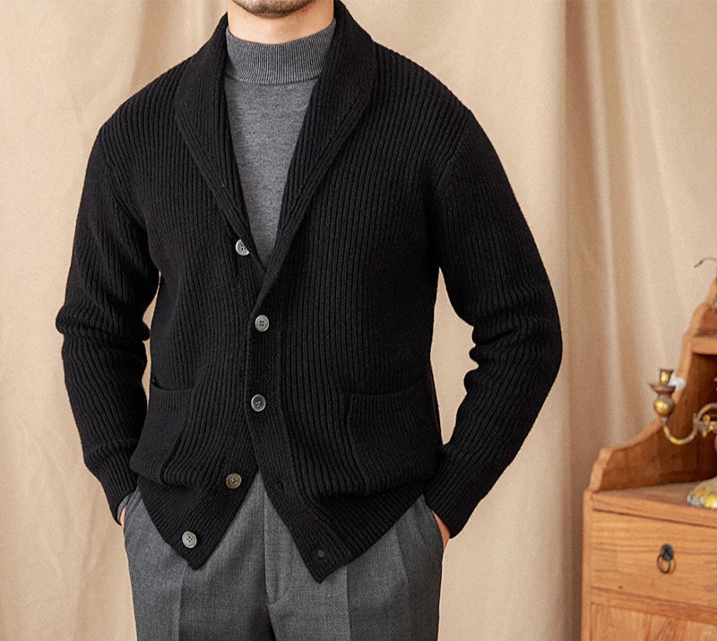 LUCCA KNITTED CARDIGAN