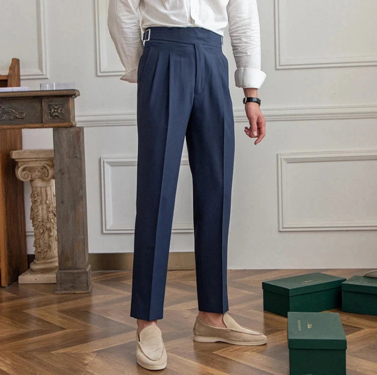 CAPRIOLI PLEATED TROUSERS