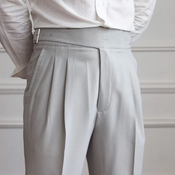 CAPRIOLI PLEATED TROUSERS
