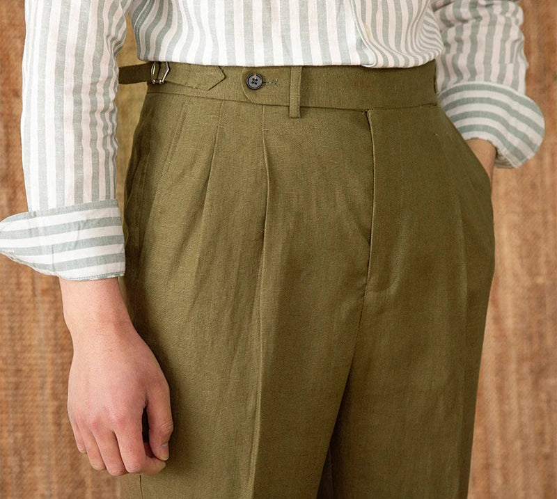 PANTALON PLISSÉ RIMINI