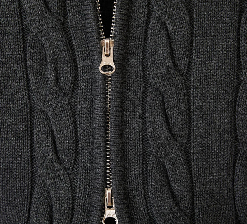 POSTINO ZIP SWEATER