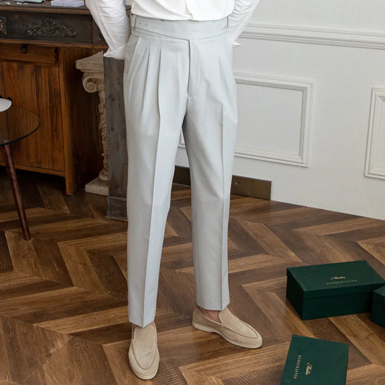CAPRIOLI PLEATED TROUSERS