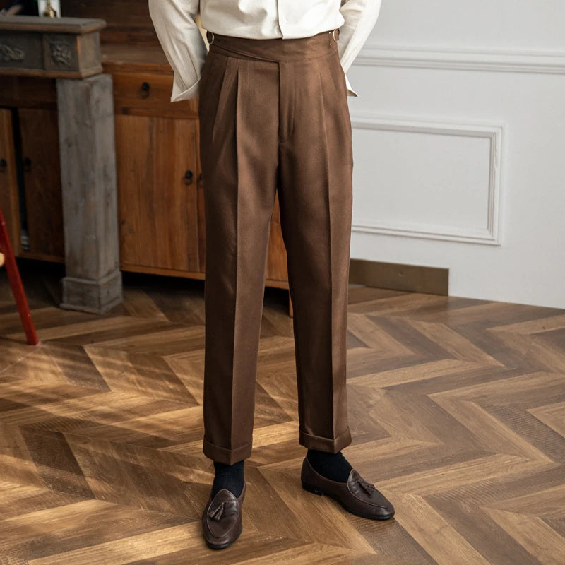 PANTALON À PLIS MARCO