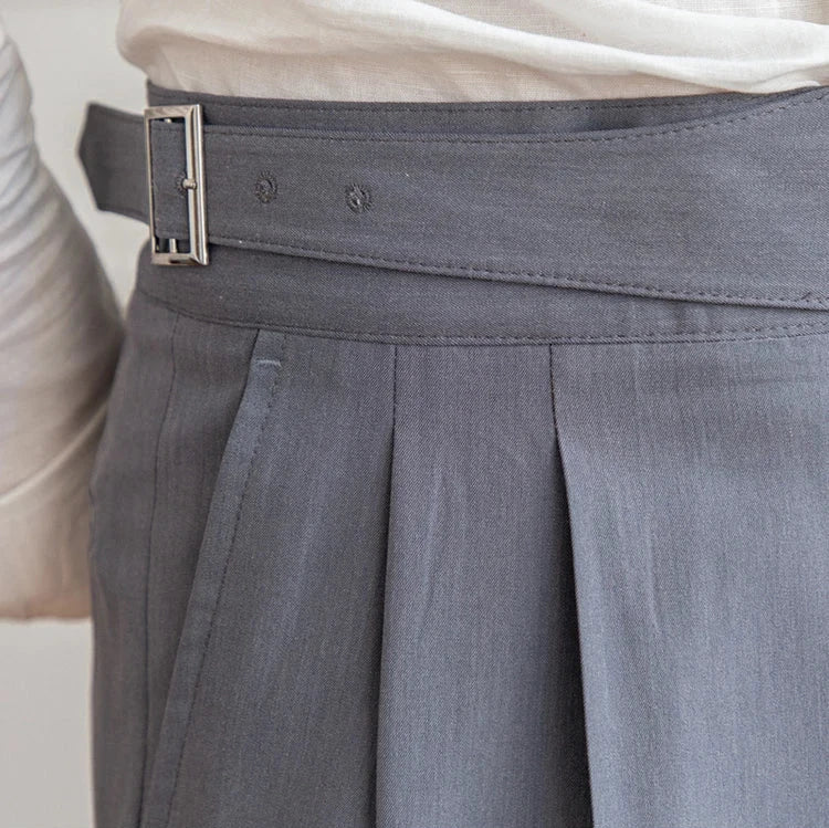 CAPRIOLI PLEATED TROUSERS