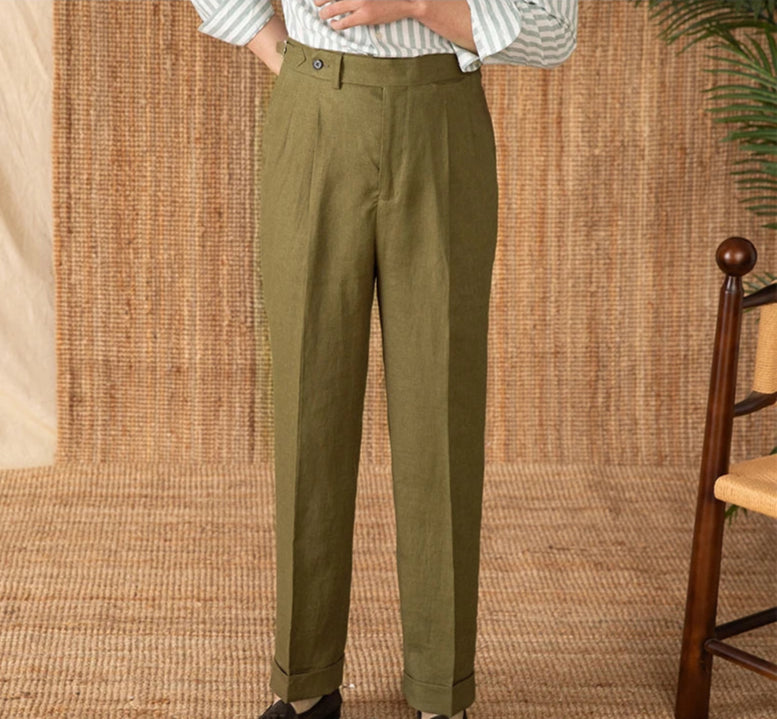 PANTALON PLISSÉ RIMINI