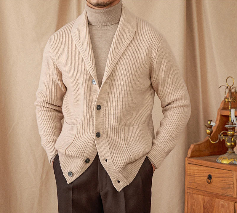 LUCCA KNITTED CARDIGAN