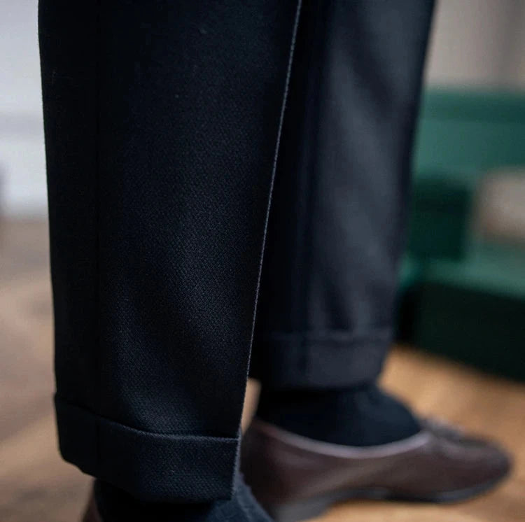 PANTALON À PLIS MARCO