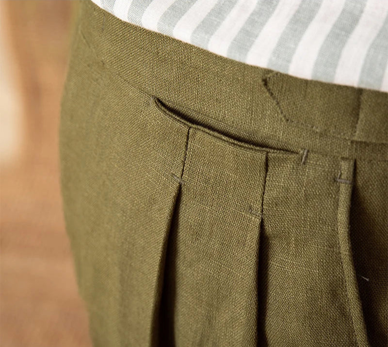 PANTALON PLISSÉ RIMINI