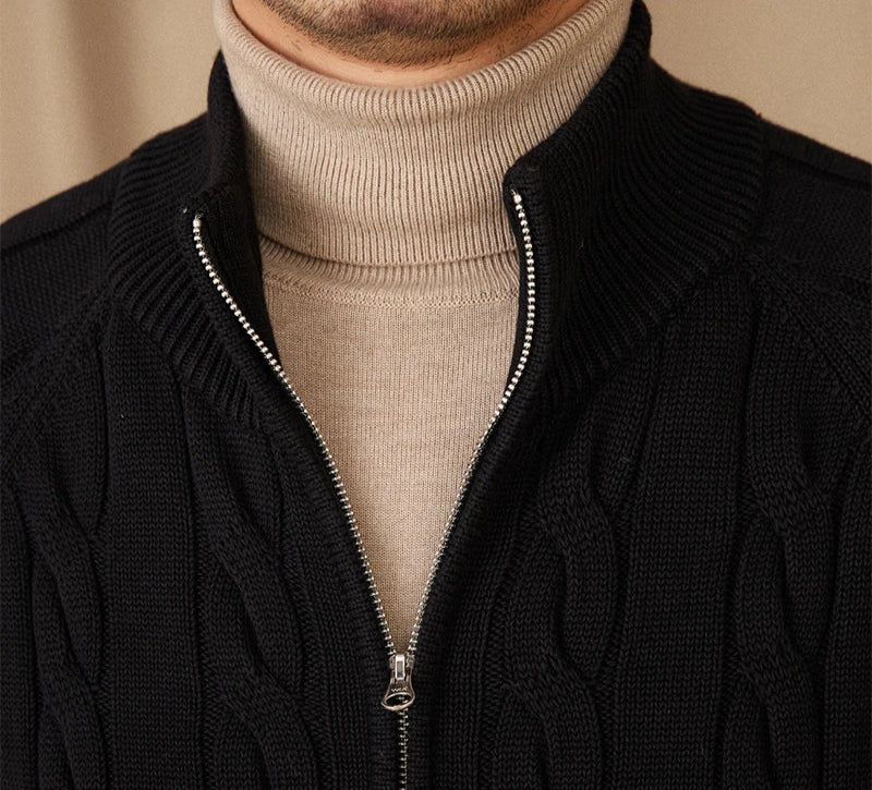 POSTINO ZIP SWEATER