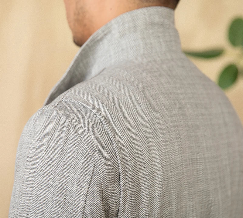 SALERNO HERRINGBONE FIELD JACKET