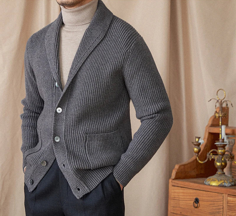 LUCCA KNITTED CARDIGAN