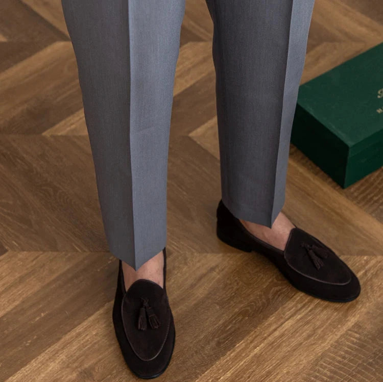 CAPRIOLI PLEATED TROUSERS