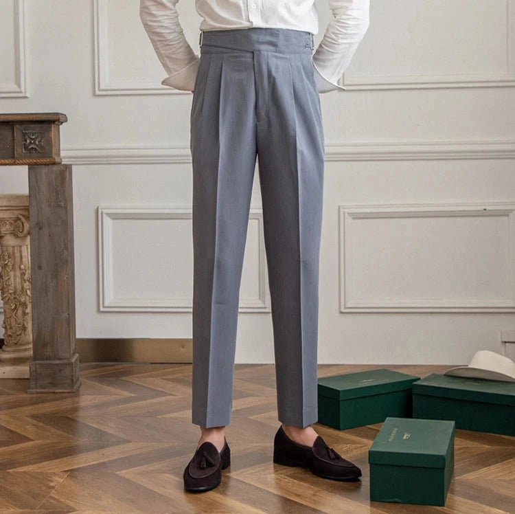 CAPRIOLI PLEATED TROUSERS