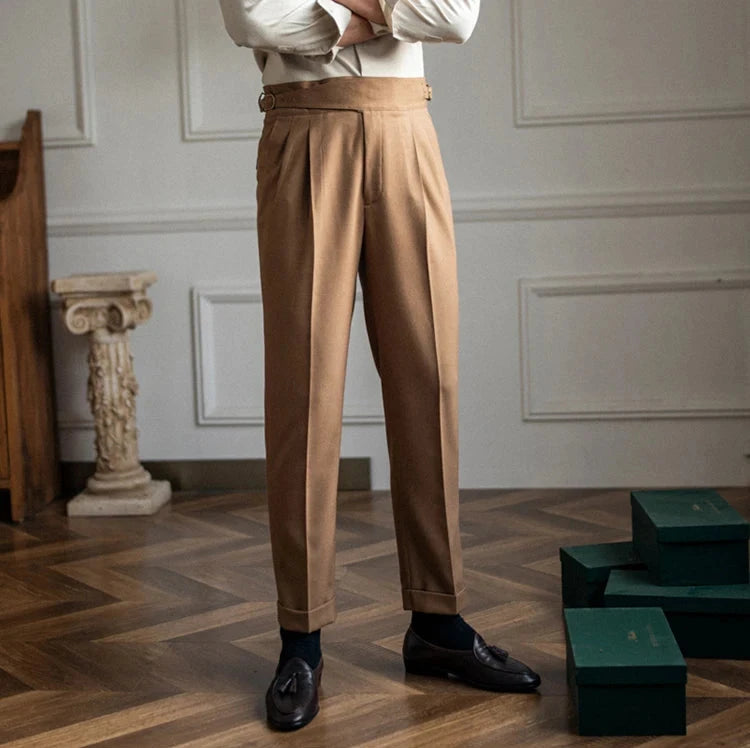 PANTALON À PLIS MARCO