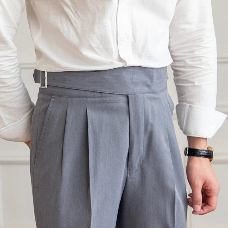CAPRIOLI PLEATED TROUSERS