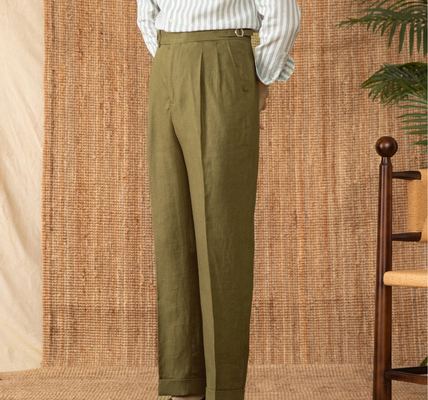 PANTALON PLISSÉ RIMINI