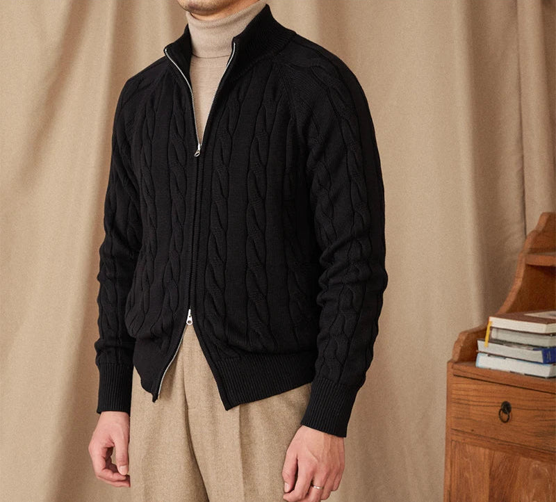 POSTINO ZIP SWEATER