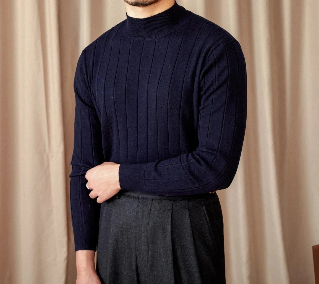 VIOLA MOCK NECK SWEATER