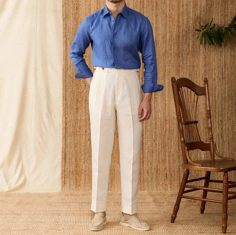 GRECO LINEN SHIRT