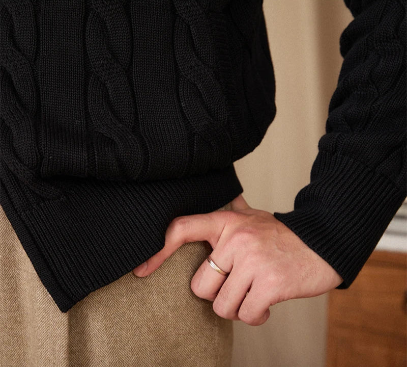 POSTINO ZIP SWEATER