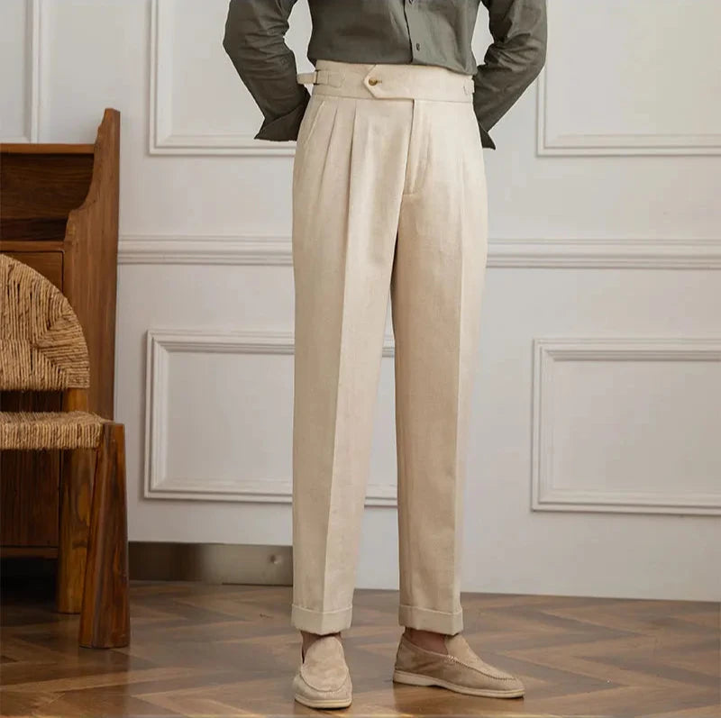 PALERMO PLEATED TROUSERS