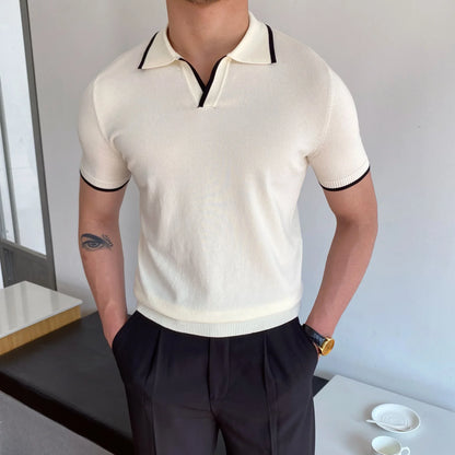 MATTEO KNITTED POLO