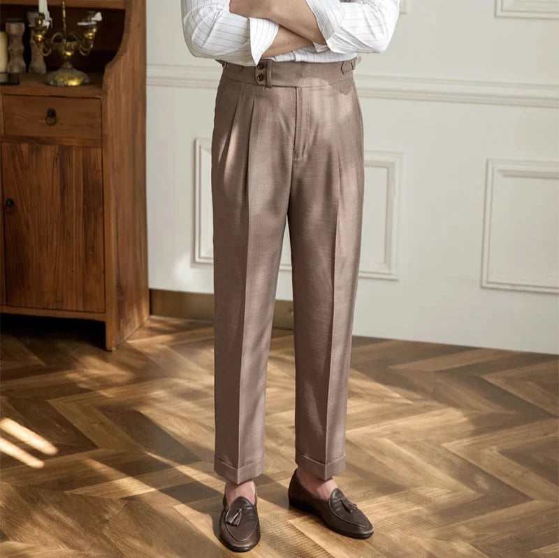 MARTESI PLEATED TROUSERS