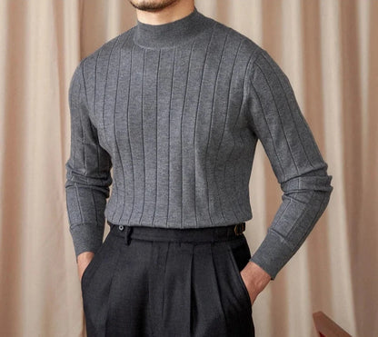 VIOLA MOCK NECK SWEATER