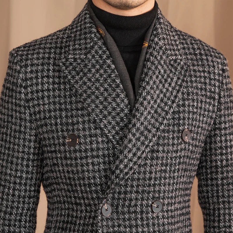 GILBERTO DOUBLE BREASTED COAT