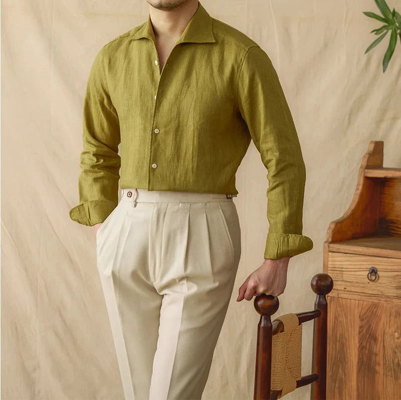 ROMA LINEN SHIRT